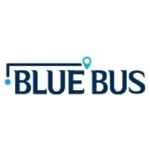 Blue Bus brand logo for bluebus.com.eg