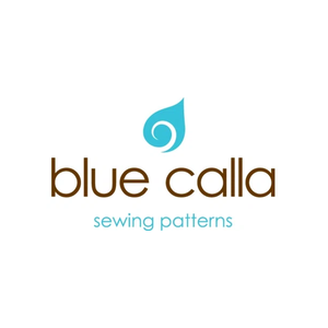 Blue Calla brand logo for bluecallapatterns.com