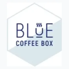 Blue Coffee Box brand logo for bluecoffeebox.com