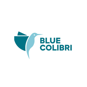 Blue Colibri brand logo for bluecolibriapp.com