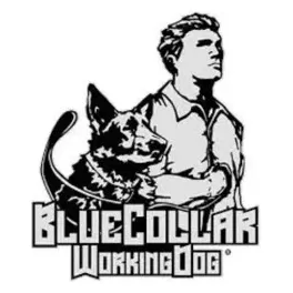 Blue Collar Working Dog brand logo for bluecollarworkingdog.com