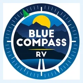 Blue Compass RV brand logo for bluecompassrv.com