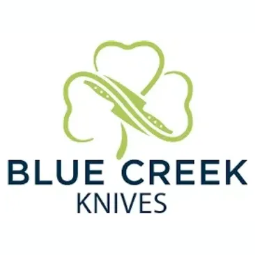 Blue Creek brand logo for bluecreekknives.com