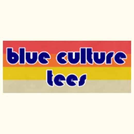 Blue Culture brand logo for blueculturetees.com