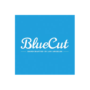 Blue Cut brand logo for bluecutaprons.com