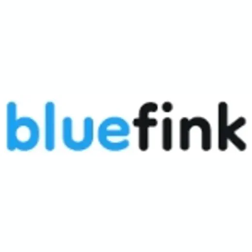 Blue Fink brand logo for bluefink.com