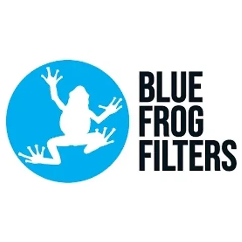 Blue Frog brand logo for bluefrogfilters.com