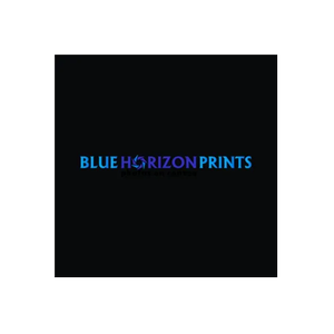 Blue Horizon Prints brand logo for bluehorizonprints.com.au
