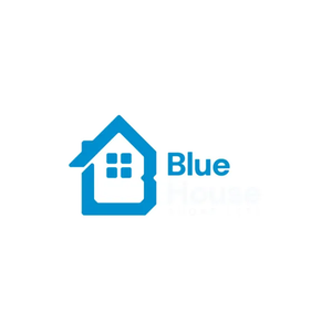 Blue House brand logo for bluehouseshortlets.co.uk