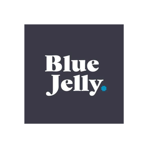Blue Jelly brand logo for bluejelly.net