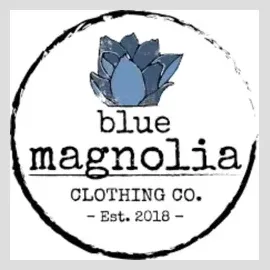 Blue Magnolia Clothing brand logo for bluemagnoliaclothingco.com
