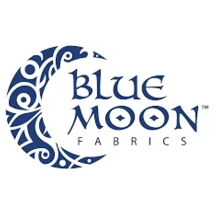 Blue Moon Fabrics brand logo for bluemoonfabrics.com