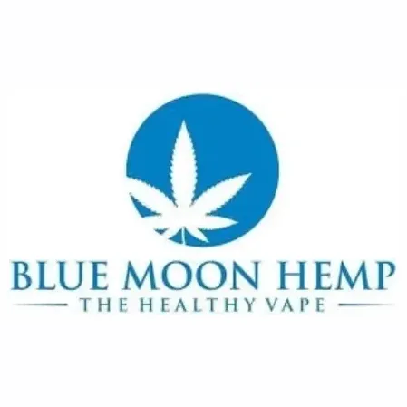 Blue Moon Hemp brand logo for bluemoonhemp.com