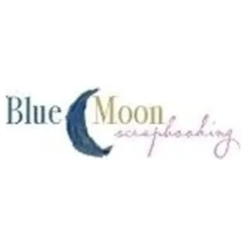 Blue Moon Scrapbooking brand logo for bluemoonscrapbooking.com