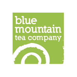 Blue Mountain Tea Co. brand logo for bluemountainteaco.com