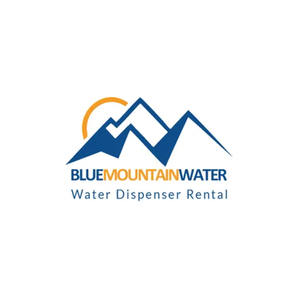 Blue Mountain Water brand logo for bluemountainwater.co.uk