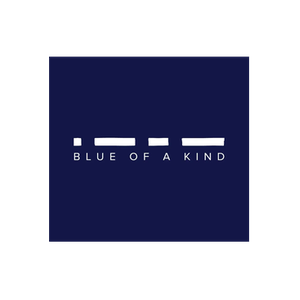 Blue of a Kind brand logo for blueofakind.com