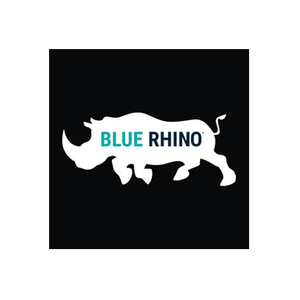 Blue Rhino Skincare' brand logo for bluerhinoskincare.com