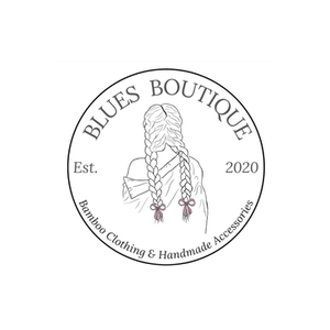 Blue's Boutique brand logo for bluesboutiqueca.com