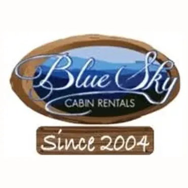 Blue Sky Cabin Rentals brand logo for blueskycabinrentals.com