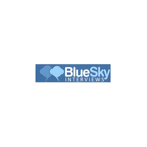 Blue Sky Interviews brand logo for blueskyinterviews.co.uk