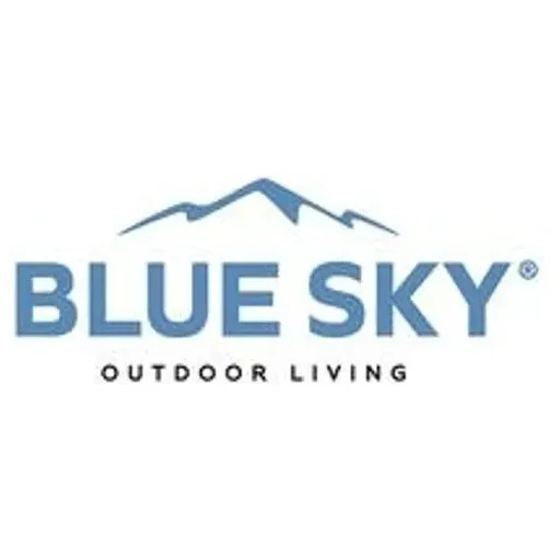 Blue Sky Outdoor Living brand logo for blueskyoutdoorliving.com