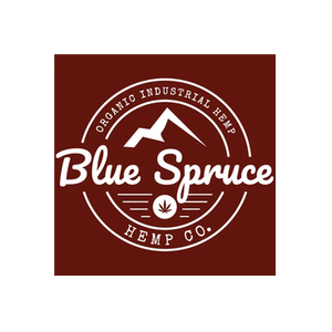 Blue Spruce CBD brand logo for bluesprucecbd.com
