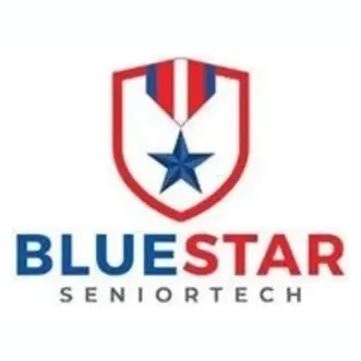 Blue Star Senior brand logo for bluestarseniortech.com