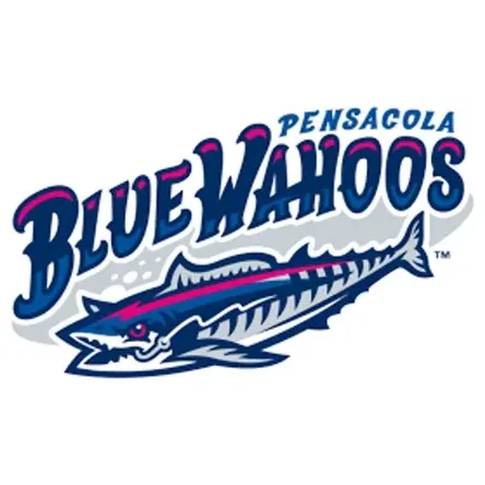 Blue Wahoos brand logo for bluewahoos.milbstore.com