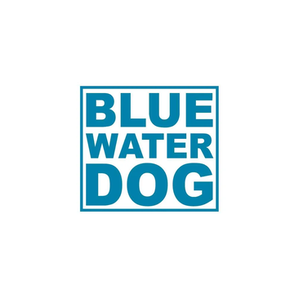 Blue Water brand logo for bluewater.dog