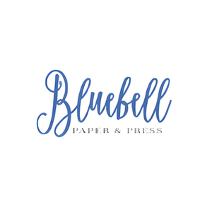 Bluebell Paper brand logo for bluebellpaper.com