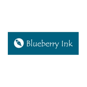 Blueberry Ink brand logo for blueberryink.com