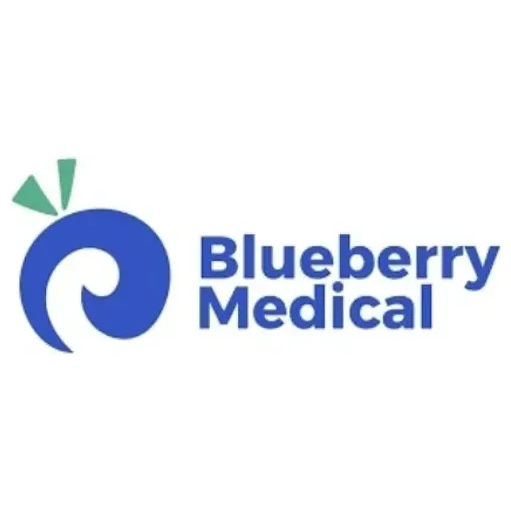 Blueberry Pediatrics brand logo for blueberrypediatrics.com