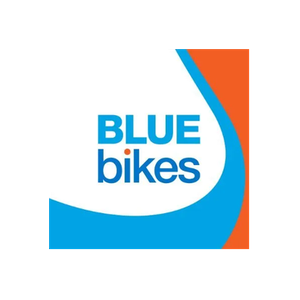 Bluebikes brand logo for bluebikes.com