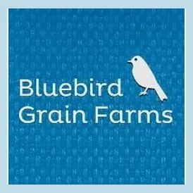 Bluebird Grain Farms brand logo for bluebirdgrainfarms.com