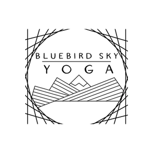 Bluebird Sky brand logo for bluebirdskyyoga.com