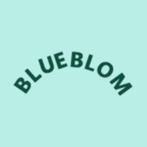 Blueblom brand logo for blueblom.com