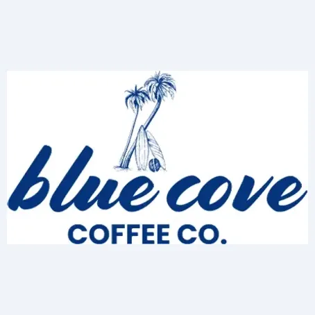 bluecovecoffee brand logo for bluecovecoffee.com