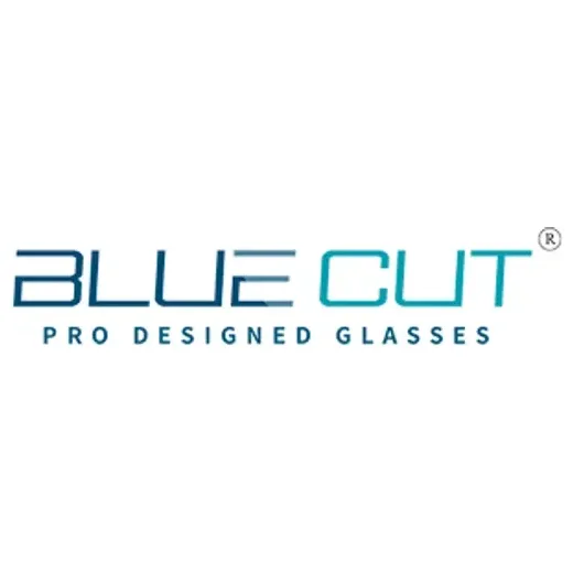 bluecutglasses brand logo for bluecutglasses.com