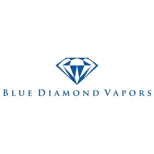 bluediamondvapors brand logo for bluediamondvapors.com