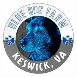 bluedogfarmva brand logo for bluedogfarmva.com