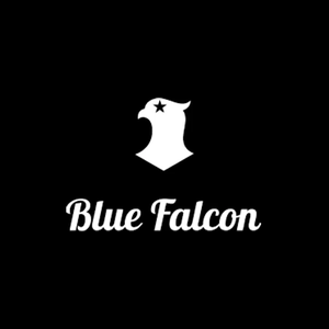 bluefalcongolf brand logo for bluefalcongolf.com