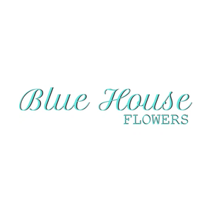 bluehouseflowers brand logo for bluehouseflowers.com