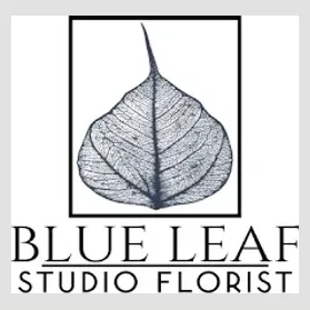blueleafstudioflorist brand logo for blueleafstudioflorist.com