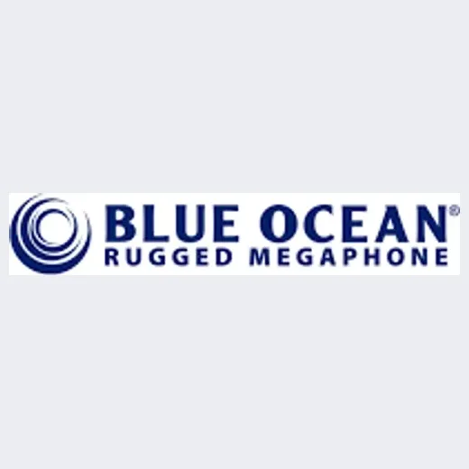 blueoceanmegaphone brand logo for blueoceanmegaphone.com