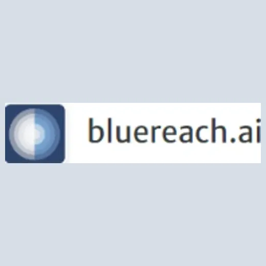 bluereach brand logo for bluereach.ai