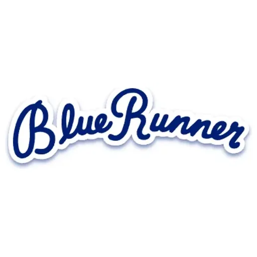 bluerunnerfoods brand logo for bluerunnerfoods.com