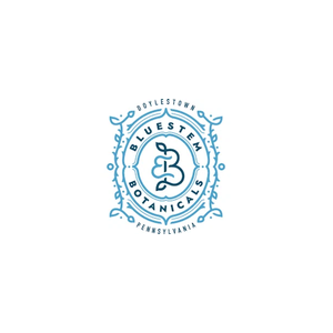 bluestembotanicals brand logo for bluestembotanicals.com