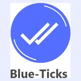 Blueticks brand logo for blueticks.co
