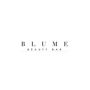 Blume Beauty Bar brand logo for blumebeautybar.com
